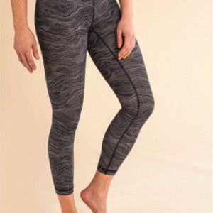 Lululemon Aerial Dot Wunder Under 7/8 Tight